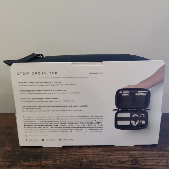 Native Union NEW Stow Organizer for Tech Accessories - Picture 3 of 6